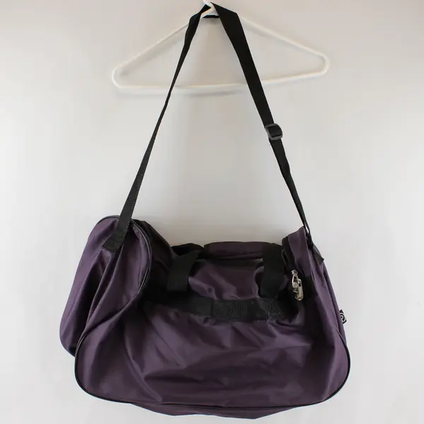 Dark Plum Purple Duffle Bag Travel Luggage 22"