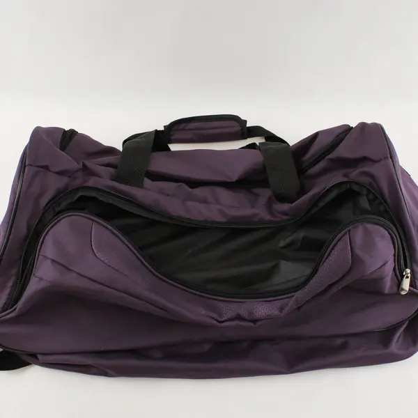Dark Plum Purple Duffle Bag Travel Luggage 22"