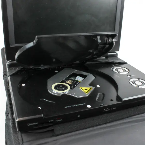 Audiovox Portable 9in LCD Monitor DVD Player in Bag w/ Accessory Bundle