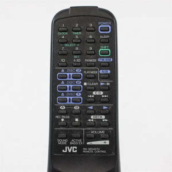 Genuine JVC RM-SED40TU Audio System Remote Control Tested