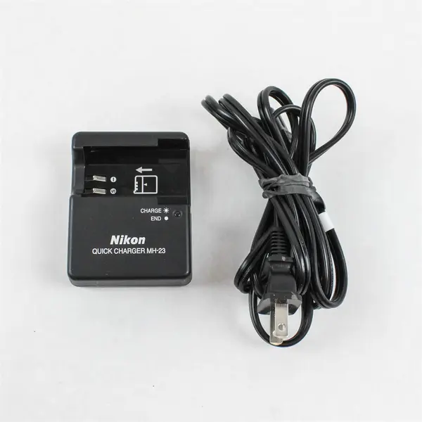 Genuine OEM Nikon MH-23 Quick Charger for EN-EL9 Li-ion Battery