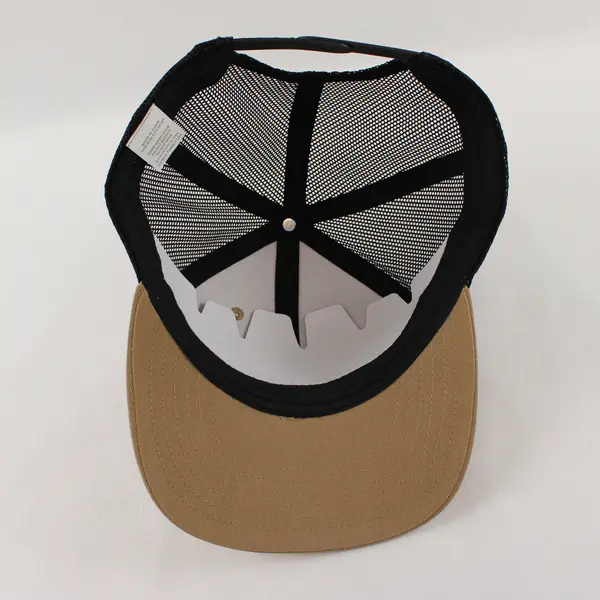 Elysian Brewing Seattle Tan Khaki Trucker Hat Snapback Baseball Cap