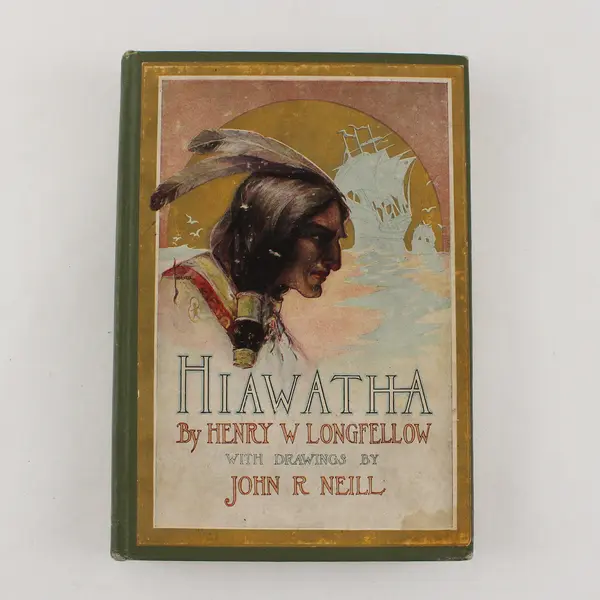 Song of Hiawatha HC Book, Henry W. Longfellow 1909 