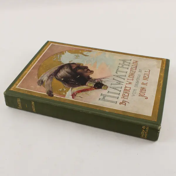 Song of Hiawatha HC Book, Henry W. Longfellow 1909 