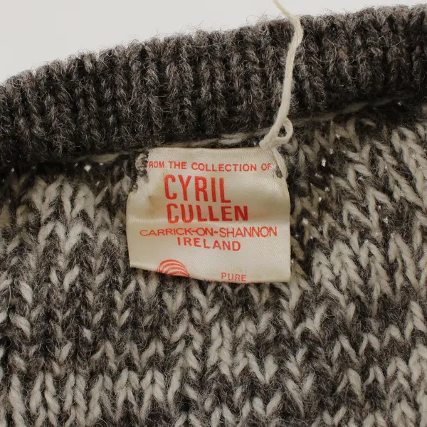 VTG Cyril Cullen Women's M/L 100% Virgin Wool Long Open Front Cardigan Sweater