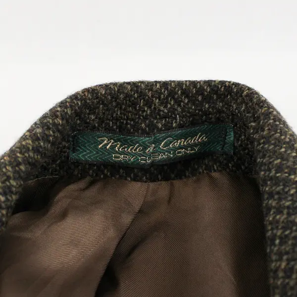 Vintage 90s Meier & Frank Men's 40R Brown Tweed 100% Wool 2-Button Blazer