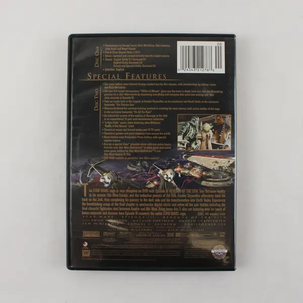 Star Wars: Revenge Of The Sith (Episode 3, Full Screen, DVD, 2005, Lucasfilm)