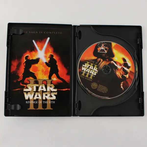 Star Wars: Revenge Of The Sith (Episode 3, Full Screen, DVD, 2005, Lucasfilm)