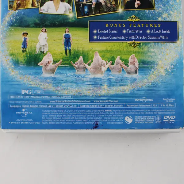 Nanny McPhee Returns DVD 2010 Universal PG Family Comedy