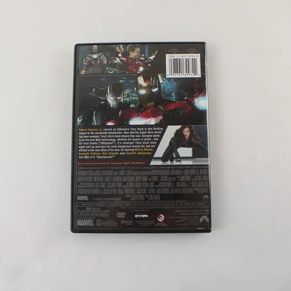 Iron Man 2 Directed By Jon Favreau  (DVD, 2010, Marvel, Paramount, Superhero)