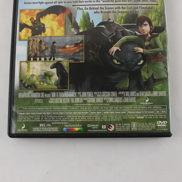 How To Train Your Dragon Directed By Dean DeBlois (DVD, 2010, Dreamworks)