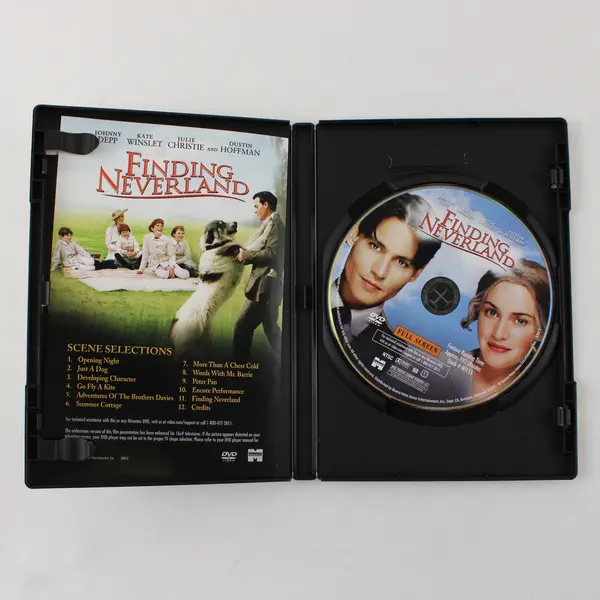 Finding Neverland (DVD, 2004, Full Screen, Miramax, Marc Forster) 