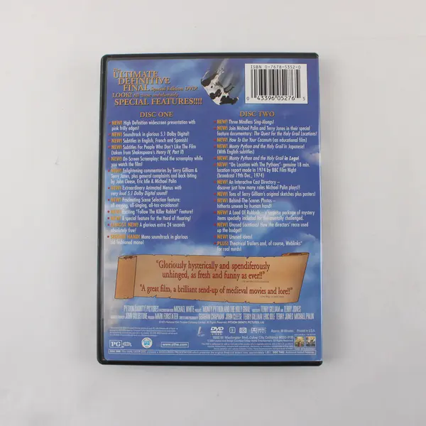 Monty Python And The Holy Grail (DVD, 2 Discs, 2001, Special Edition, Columbia)