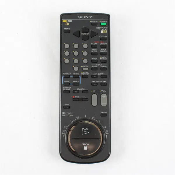 Vintage Sony RMT-V112A TV VCR Remote Control for SLV-R1000