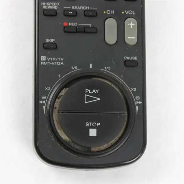 Vintage Sony RMT-V112A TV VCR Remote Control for SLV-R1000