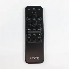 iHome iR70 Remote Control for iW1 iW2 IP1 iH64 iH69 Speaker Systems