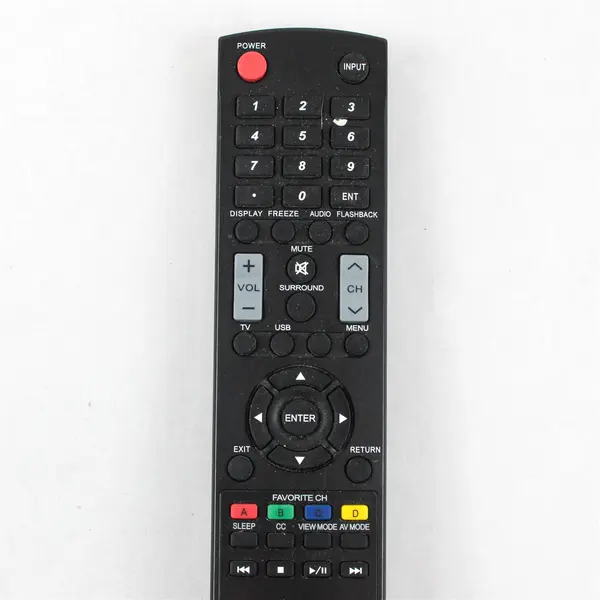 Sharp GJ221 LCD TV Remote Control OEM Infrared Black Standard Size