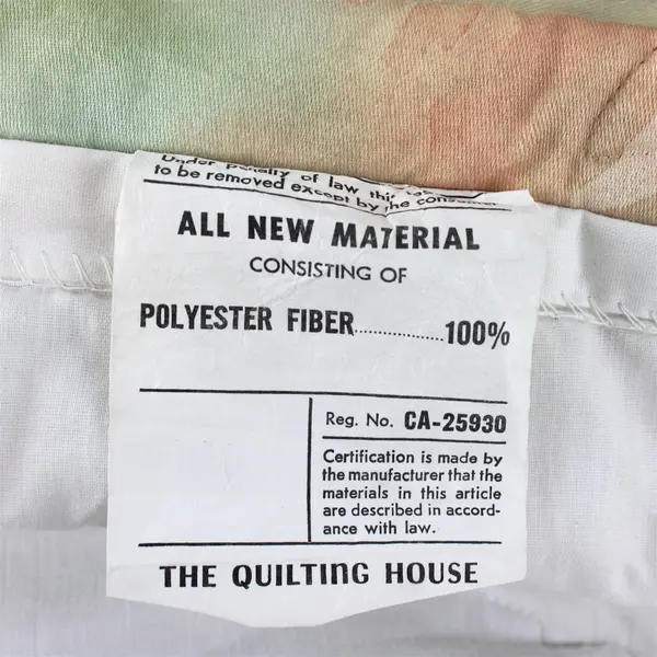 The Quilting House California King Size Comforter Abstract 80s Polyester