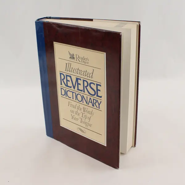 Reader's Digest Illustrated Reverse Dictionary 1990 Hardcover