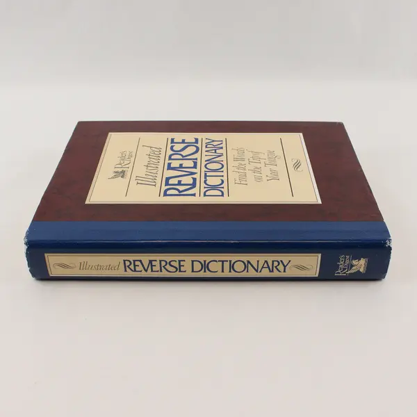 Reader's Digest Illustrated Reverse Dictionary 1990 Hardcover