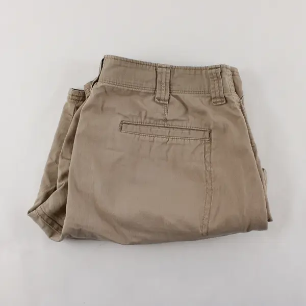 Wrangler Men's 34 Reg Khaki Cargo 9" Inseam Shorts