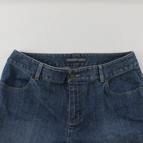 Liz Claiborne Women's 10 Med Wash Bootcut Stretch Denim Jeans