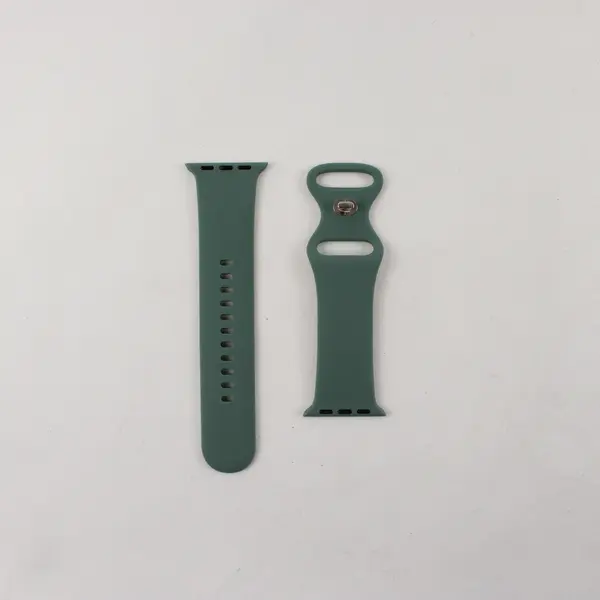 Lot of 5 Unbranded Silicone Apple Watch Bands 38mm Neutral Pink
