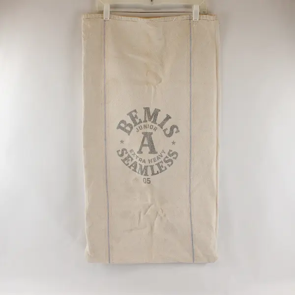 Vintage Bemis Junior A Extra Heavy Seamless Heavy Cotton Feed Sack