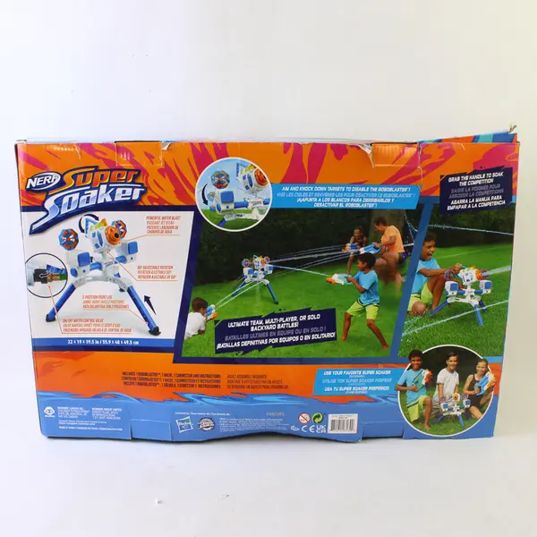 NERF Super Soaker RoboBlaster Automatic Water Blaster Age 6+ New
