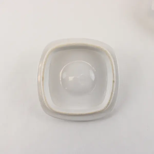 Chantal Solos White 1/2 Qt Ceramic Casserole Baking Dish w/ Lid