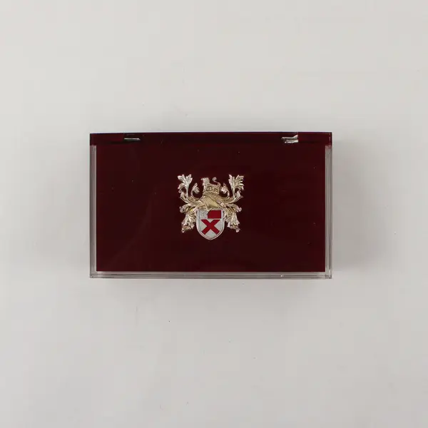 Vintage Lady Elgin Lucite Watch Case Box - Empty