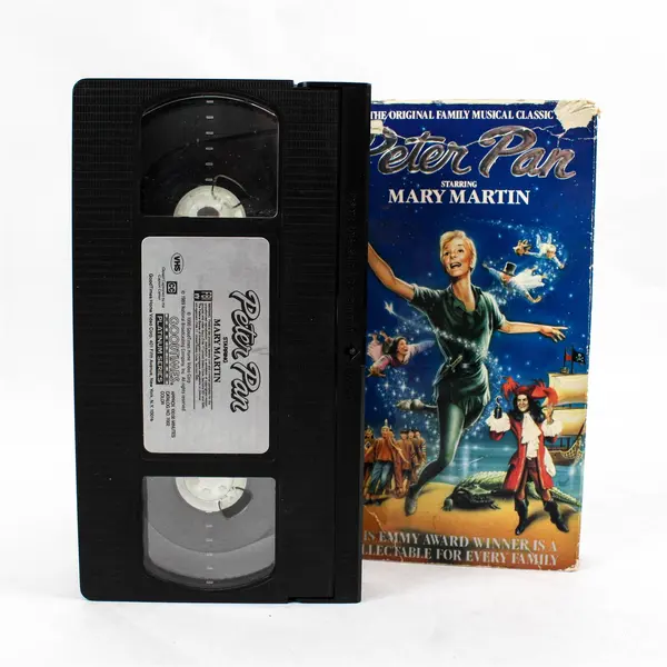 Peter Pan VHS Tape 1990 Mary Martin Pre-Owned Untested