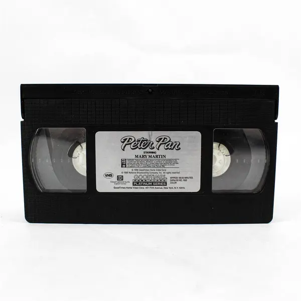 Peter Pan VHS Tape 1990 Mary Martin Pre-Owned Untested