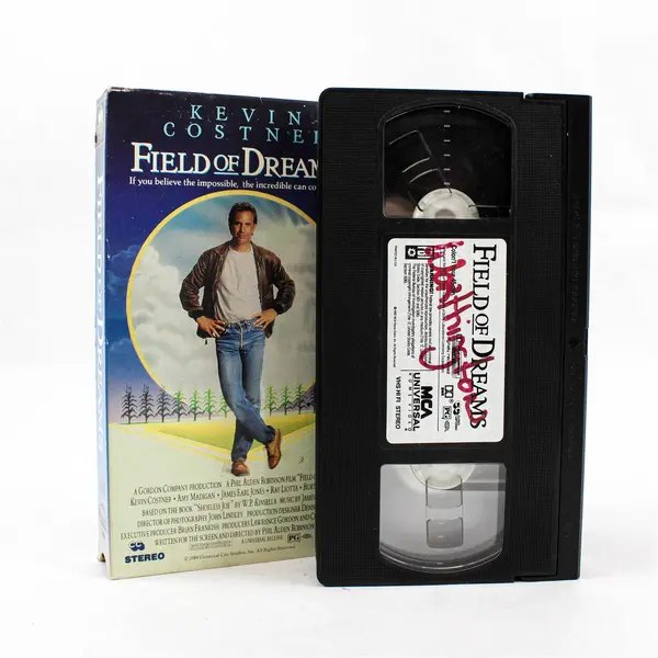 Lot of 2 VHS Tapes Field of Dreams and Ever After A Cinderella Story