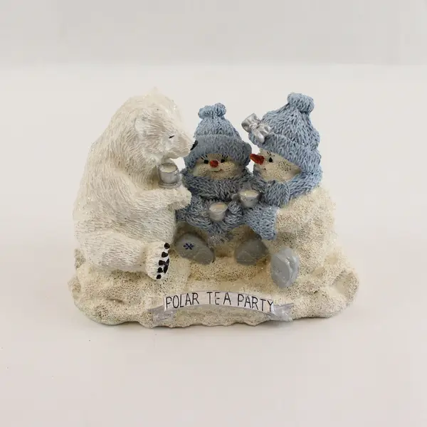 Encore Snow Buddies Collector's "Polar Bear Tea Party" Limited Release Series