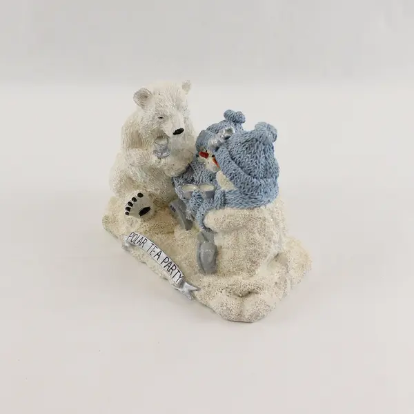 Encore Snow Buddies Collector's "Polar Bear Tea Party" Limited Release Series