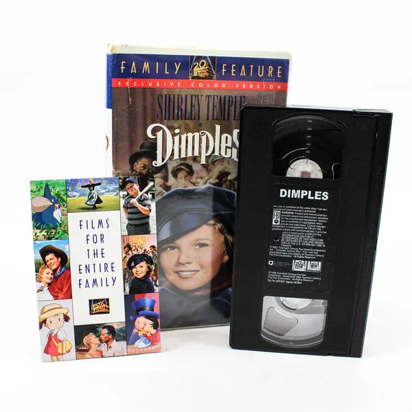 Lot of 2 VHS Tapes Zeus & Roxanne and Dimples Rysher 20th Century Fox