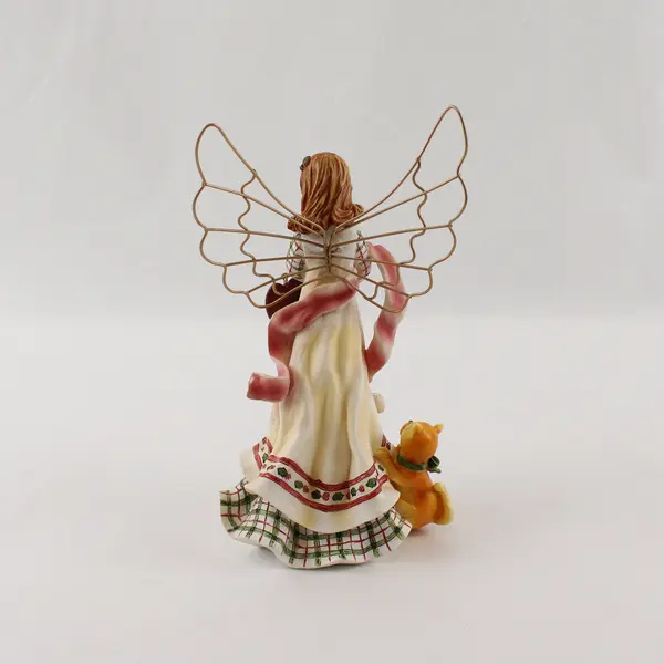 Roman Inc Shelly Rasche 2003 Christmas Angel Resin Figurine Home Decor 8.5" Tall