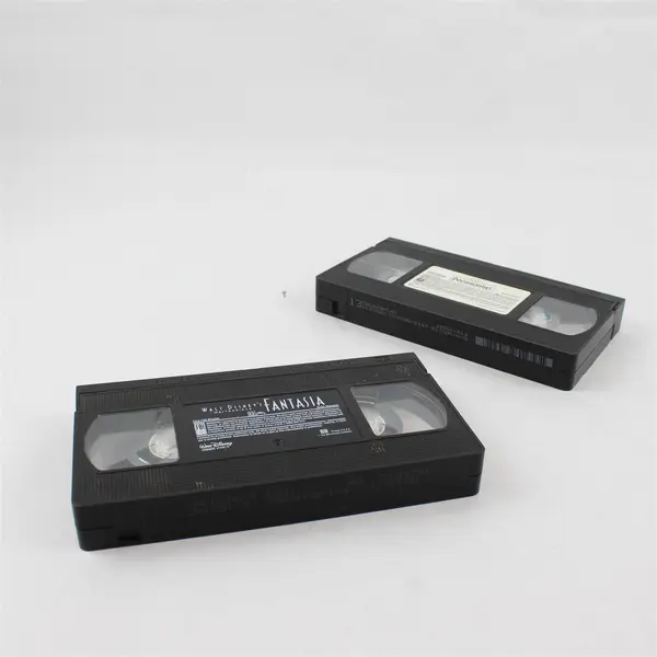 Lot of 2 Disney VHS Tapes Fantasia and Pocahontas No Cases