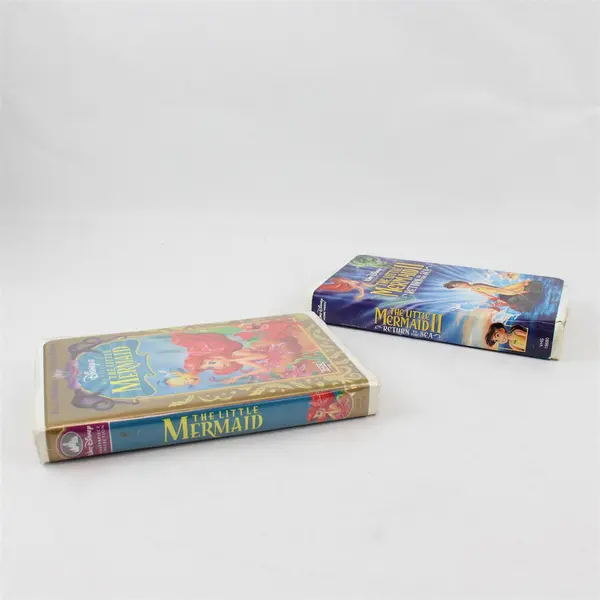 Lot of 2 Disney VHS The Little Mermaid Special Edition & Return to the Sea