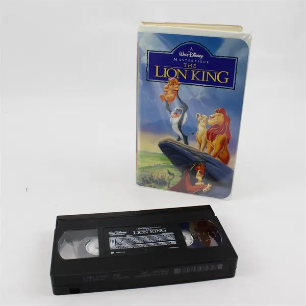 Lot of 2 Disney VHS The Lion King & Rescuers Down Under Gold Collection