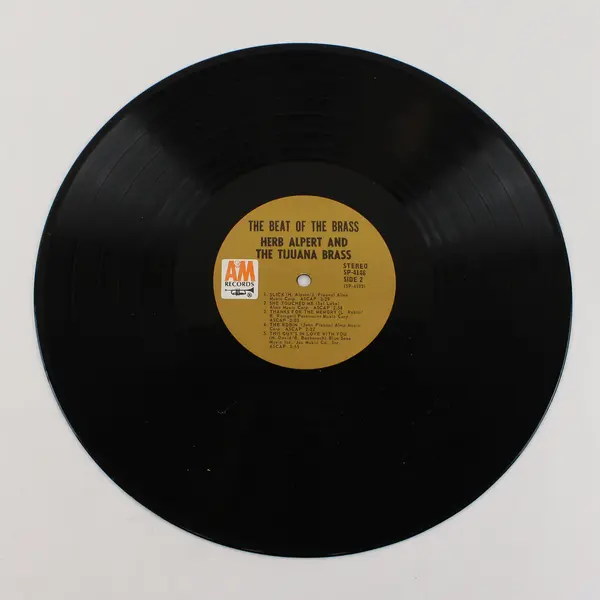 The Beat Of The Brass: Herb Alpert & The Tijuana Brass 12" Vinyl Record