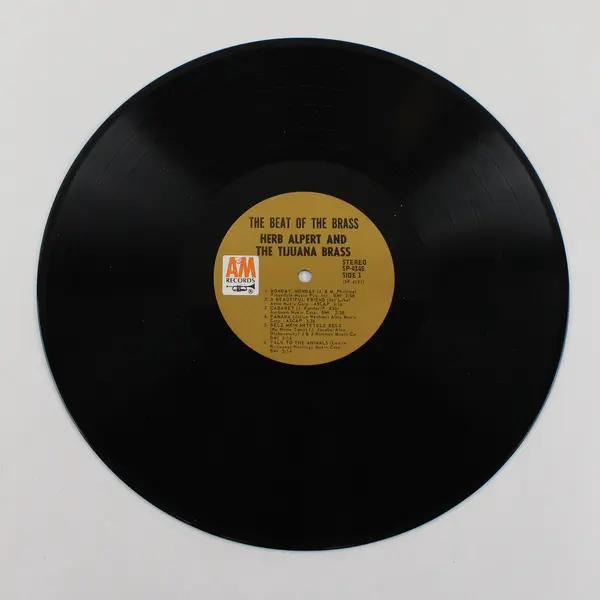 The Beat Of The Brass: Herb Alpert & The Tijuana Brass 12" Vinyl Record