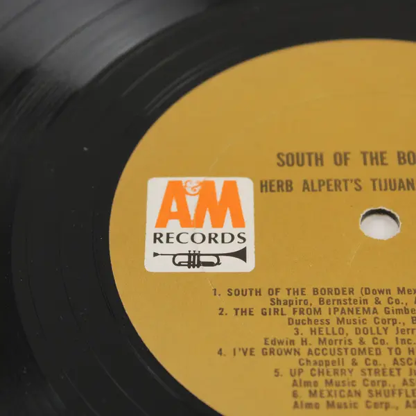 Herb Alpert's Tijuana Brass South of the Border 12" Vinyl LP Record