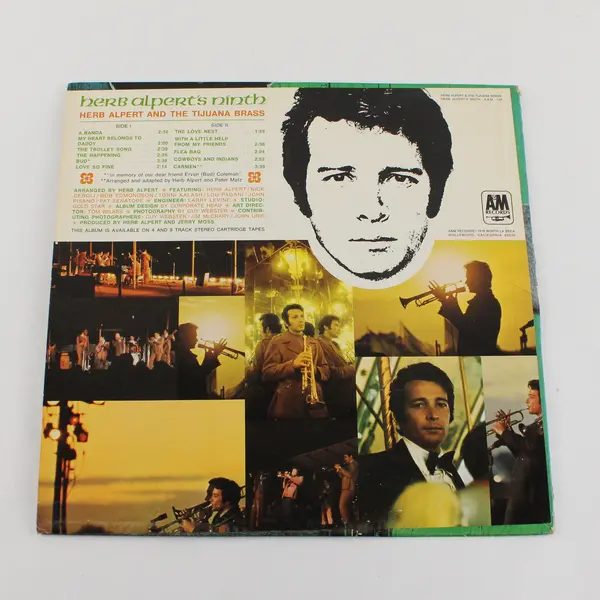 Herb Alpert and the Tijuana Brass Herb Alpert's Ninth 12" Vinyl Record