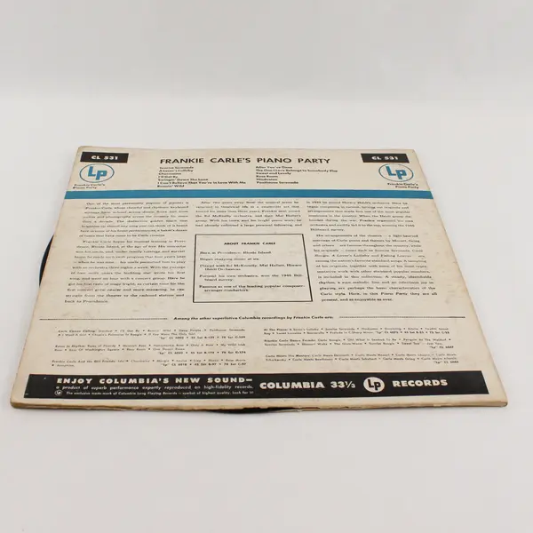 Frankie Carle’s Piano Party 12" Vinyl Record