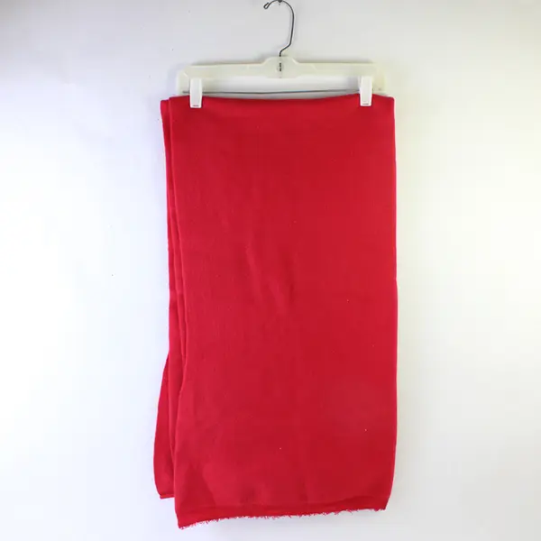 Red Fabric Remnant Lot 30x64 3 Additional Small Pieces