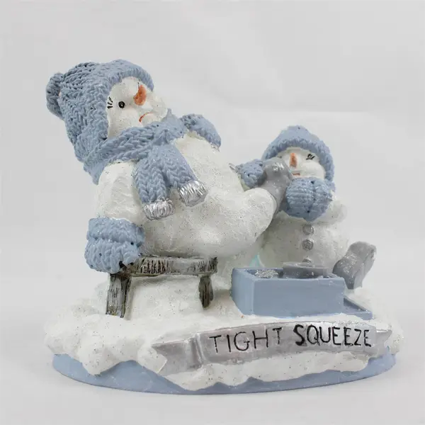 Encore Snow Buddies Collector's "SB Everest Tight Squeeze" Figurines 2000