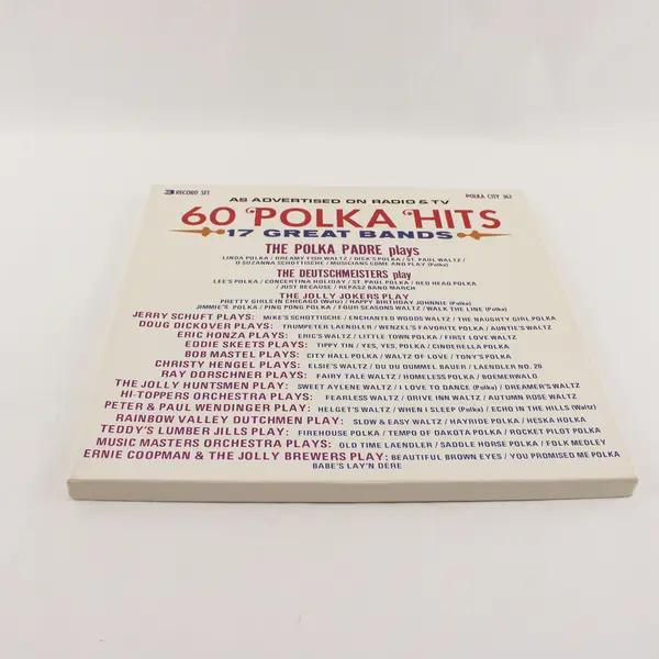 Polka City 60 Polka Hits 3 Record Vinyl Set