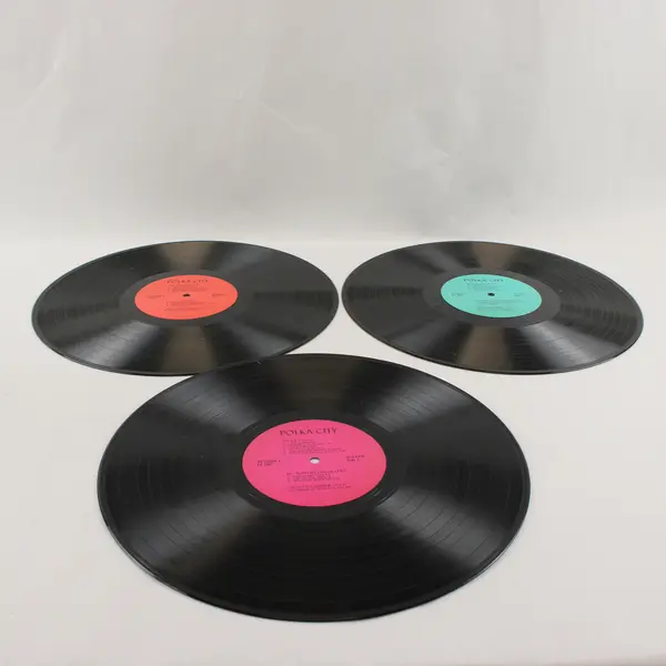 Polka City 60 Polka Hits 3 Record Vinyl Set